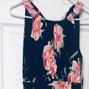 Enfoucs floral long maxi dress